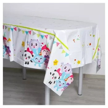 Скатерть «Малышарики», флажки, 130х180 см