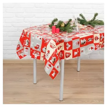 Скатерть «С новым годом», 108х180 см