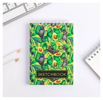 Скетчбук Sketchbook Avocado А6, 80 листов