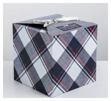 Складная коробка «Особенный подарок», 18 × 18 × 18 см