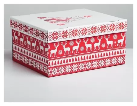 Складная коробка «Скандинавия», 31,2 × 25,6 × 16,1 см