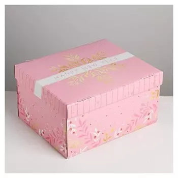 Складная коробка «Теплоты», 30 × 24.5 × 15 см