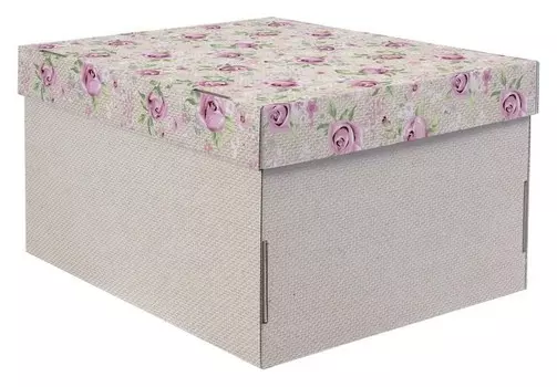 Складная коробка «Уютный шебби», 31,2 х 25,6 х 16,1 см