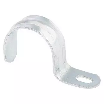 Скоба металлическая однолапковая, 16 мм, 100 шт