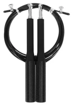 Скоростная скакалка 2,8 м, цвет чёрный