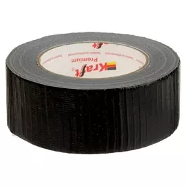 Скотч армированный Kraft, 50 мм х 50 м, чёрный