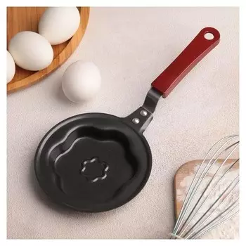 Сковорода 12 см "Цветок", антипригарное покрытие