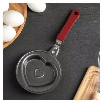 Сковорода 12 см "Сердце"