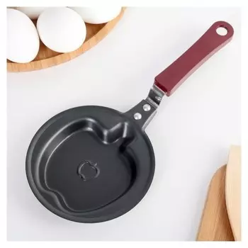 Сковорода 12 см "Яблоко", антипригарное покрытие