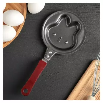 Сковорода «Заяц», 12 см, антипригарное покрытие