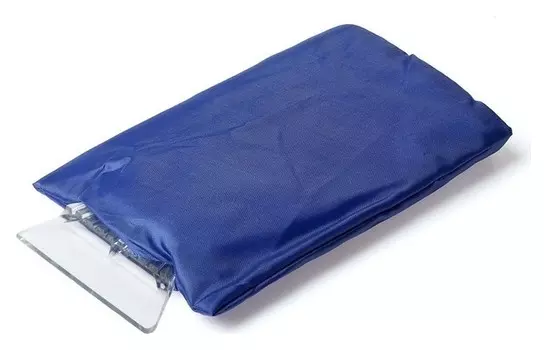 Скребок-варежка Torso, ширина скребка 11 см, синий