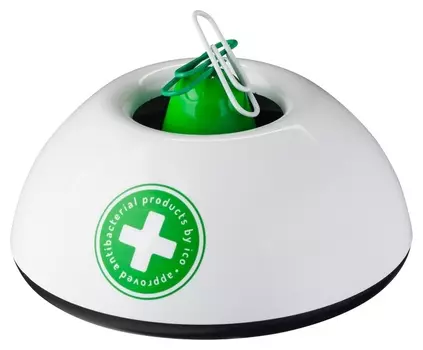 Скрепочница магнитная Antibacterial Paperclip Holder открытая венгрия