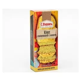 Смесь готовая Кекс Лимонный с маком