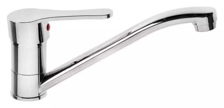 Смеситель для кухни Zein Z65350152, картридж 35 мм, излив 25 см, без подводки, хром