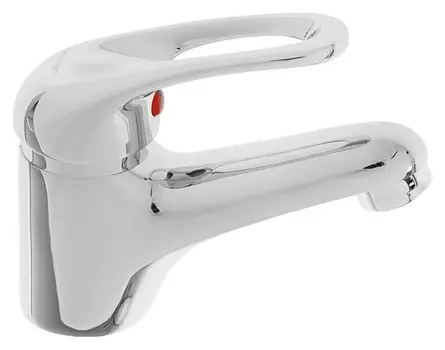 Смеситель для раковины Accoona A9060, однорычажный, силумин, хром