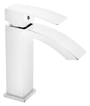 Смеситель для раковины Accoona A9623, однорычажный, с гайкой, хром