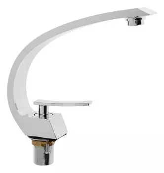 Смеситель для раковины Accoona A9690-5, однорычажный, на гайке, латунь, хром