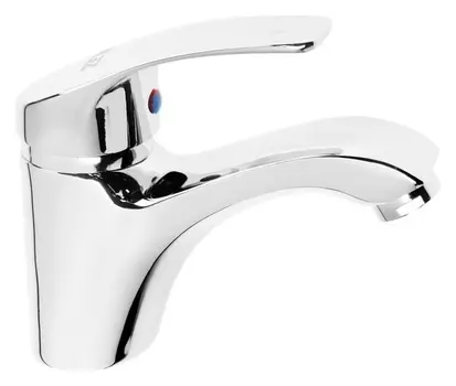 Смеситель для раковины Zein Zc2045, картридж керамика 35 мм, хром