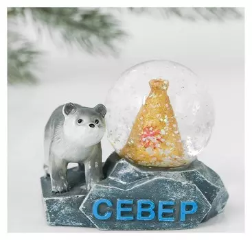 Снежный шар «Север. чум»