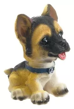 Собака на панель авто, качающая головой, сп22