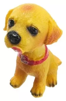 Собака на панель авто, качающая головой, СП3