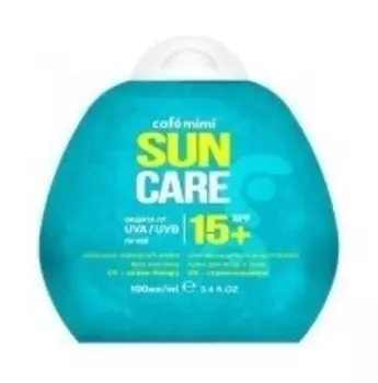 Солнцезащитный водостойкий крем для лица и тела SPF15+