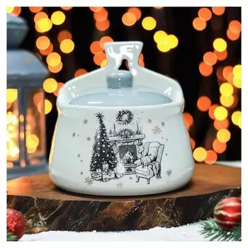 Солонка доляна «Хюгге», 600 мл, 14х10х14 см