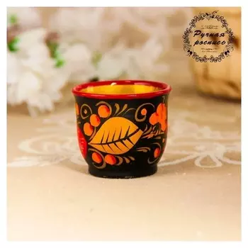 Солонка «Ягодка», 4×5 см, хохлома