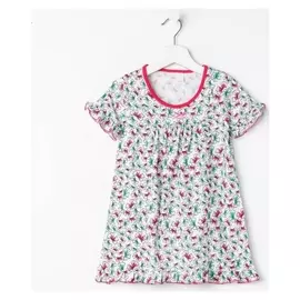 Сорочка для девочки, цвет малиновый, рост 98 см (3 года)