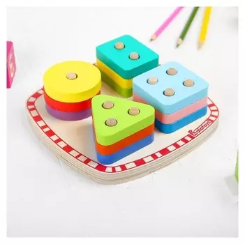 Сортер деревянный 12 элементов