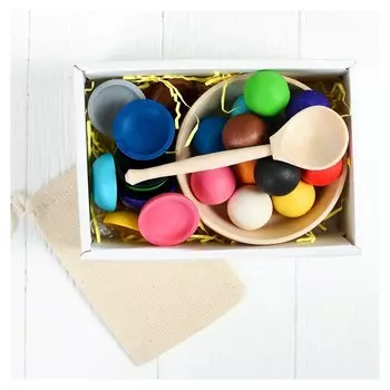 Сортер «Шарики на тарелочках» (Balls On A Platter)