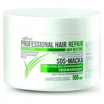 Sos-маска для волос структурно-восстанавливающая увлажняющая