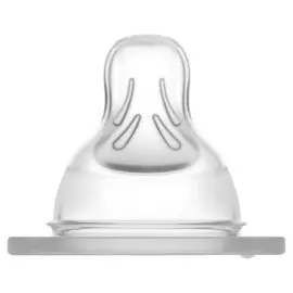 Соска силиконовая для бутылочек с широким горлышком Teat 2