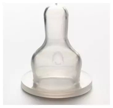 Соска силиконовая гипоаллергенная, от 6 месяцев, быстрый поток