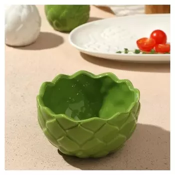 Соусник "Артишок",зелёный, 10 см