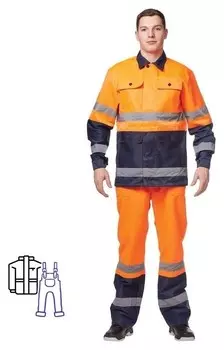 Спец.костюм костюм летний спектр кур/пк.(Р.48-50)р.182-188