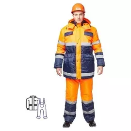 Спец.костюм костюм зимний спектр-2 кур/пк.(Р.64-66)р.182-188