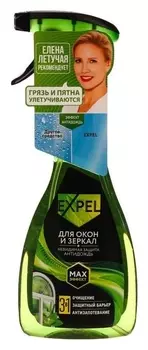 Спрей, Expel антидождь, для мытья стёкол и зеркал, 450 мл