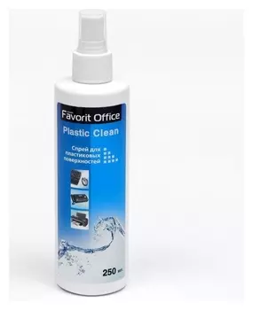 Спрей Favorit Office Plastic Clean, для пластиковых поверхностей, 250 мл