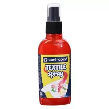 Спрей-краска, 110 мл, Centropen 1139, для ткани, красная