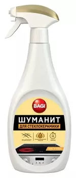 Средство для чистки плит Bagi шуманит спрей для стеклокерамики 500 мл