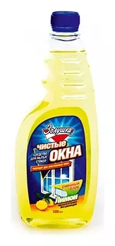 Средство для стекол Чистые Окна Лимон, сменный блок