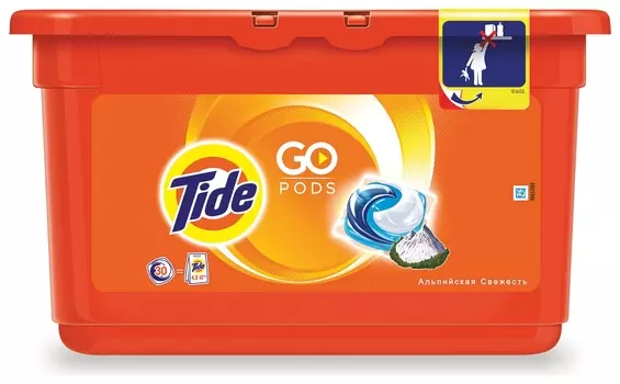 Средство для стирки в капсулах Альпийская свежесть Pods