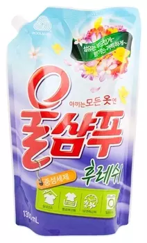 Средство жидкое для стирки Свежесть Wool Shampoo