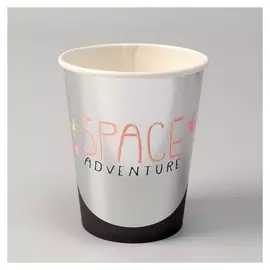 Стакан бумажный «Космос», 200 мл, набор 6 шт.