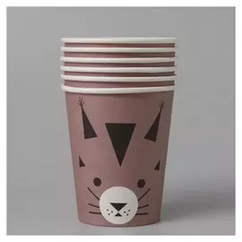 Стакан бумажный «Рысь», набор 6 шт.