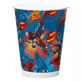 Стакан бумажный Superman, 250 мл, 6 шт.