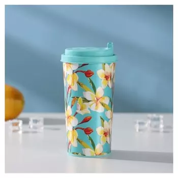 Стакан для кофе с крышкой «Нарцисс», 470 мл