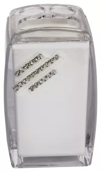 Стакан для зубных щеток пластиковый Nvt-62 глянец