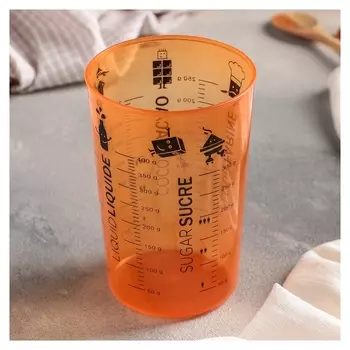 Стакан мерный 400 мл "Весёлая кухня"